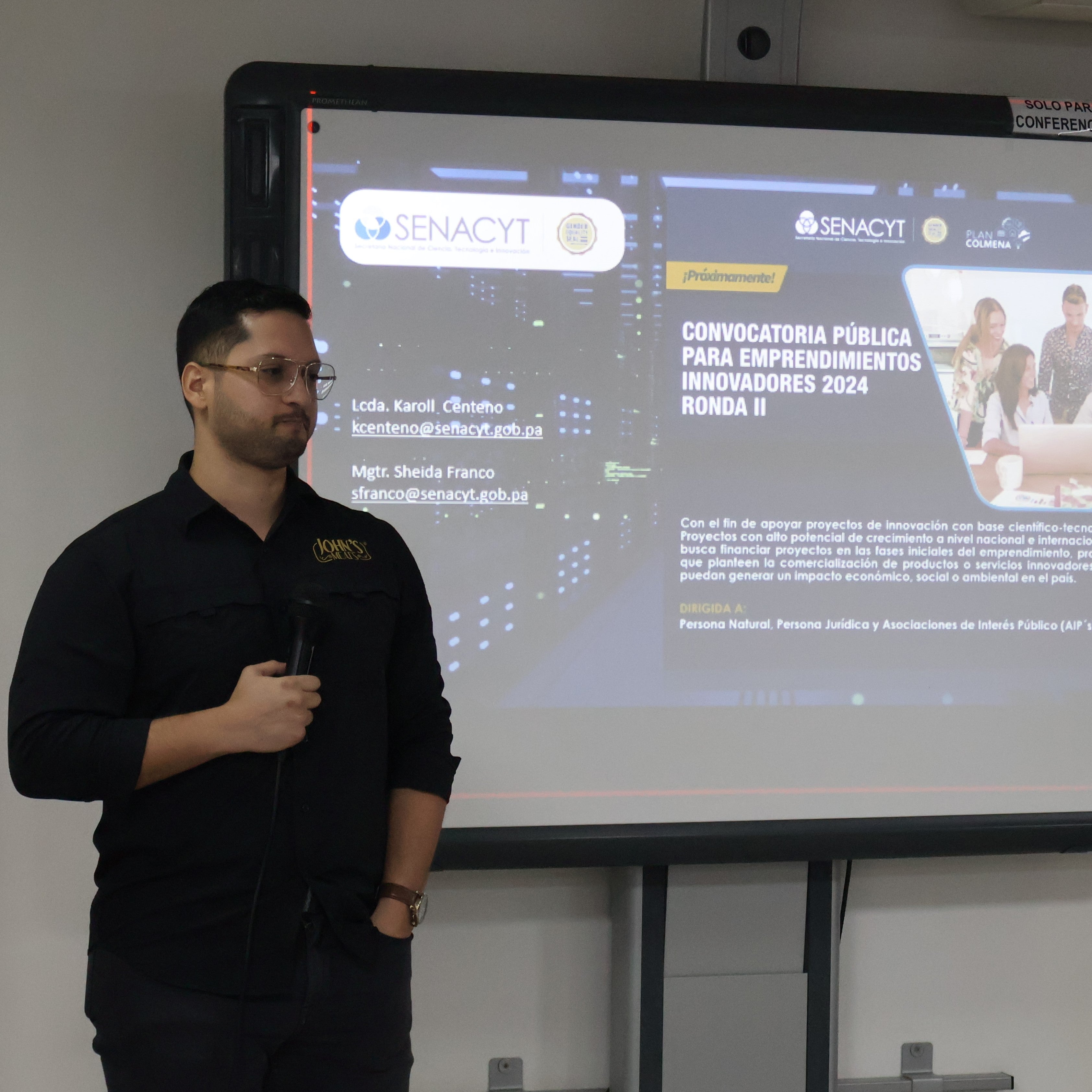 Taller de Pre-Divulgación de la Convocatoria Pública de Emprendimientos Innovadores 2024 de SENACYT